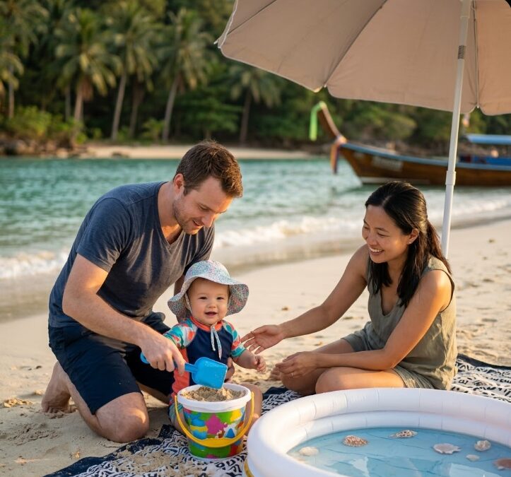 Dream to Reality: Your Baby’s First Beach Day with Laos Fertility